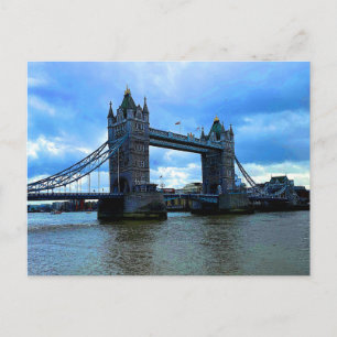 Tower Bridge, London #2 Postcard Postkarte