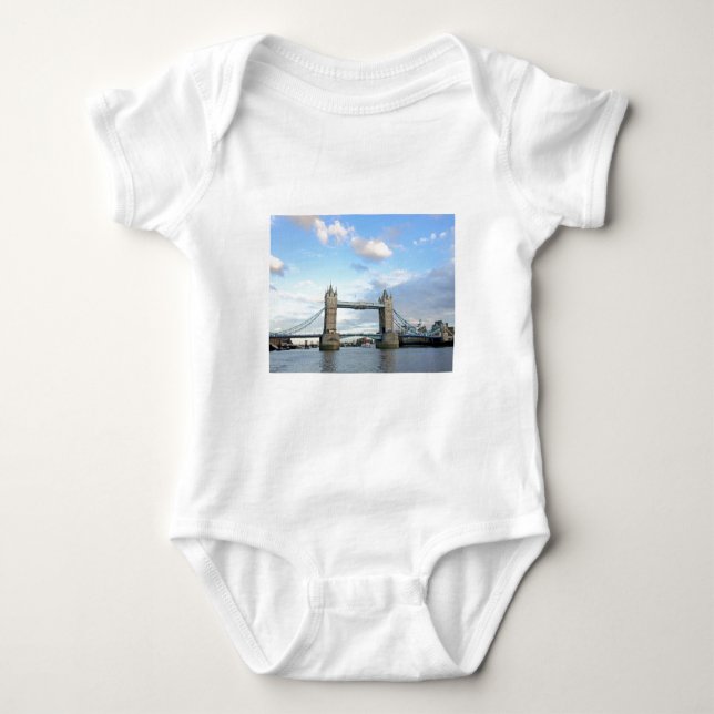 Tower Bridge-London Baby Strampler (Vorderseite)