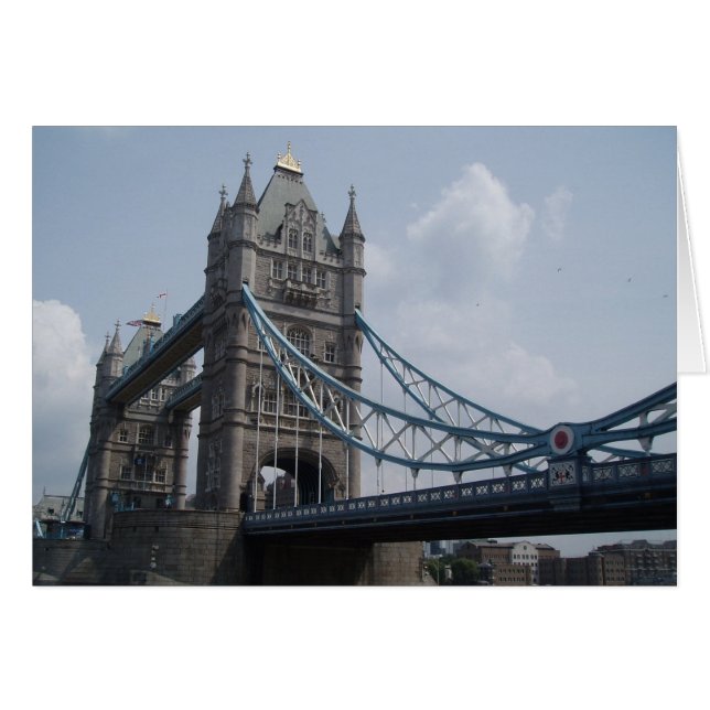 Tower Bridge London Card (Vorderseite (Horizontal))