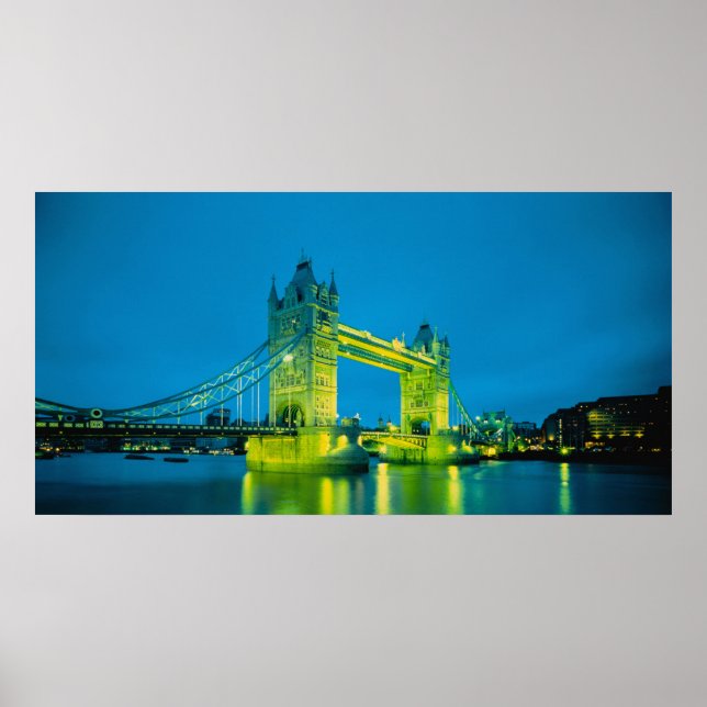 Tower Bridge, London, England 3 Poster (Vorne)