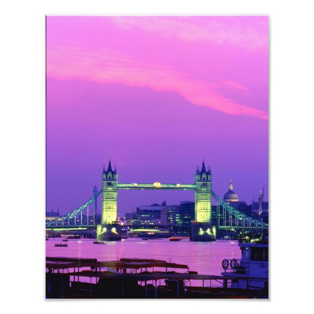 Tower Bridge, London, England Fotodruck (Vorne)