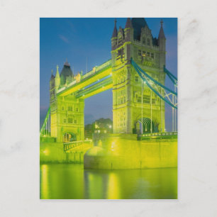 Tower Bridge, London, England Postkarte
