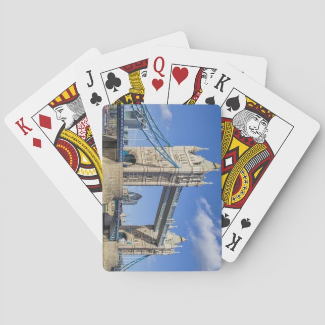 Tower Bridge, London, England Spielkarten (Rückseite)