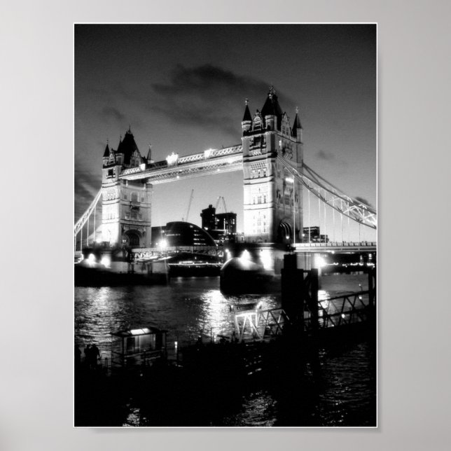 Tower Bridge London Poster (Vorne)