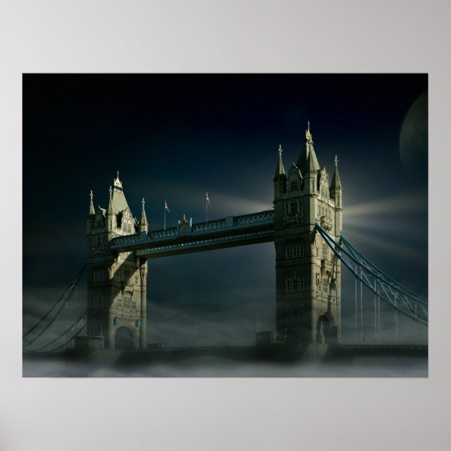 Tower Bridge, London Poster (Vorne)