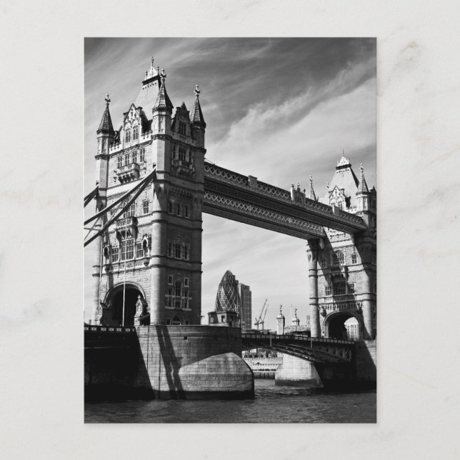 Tower Bridge London Postkarte (Vorderseite)