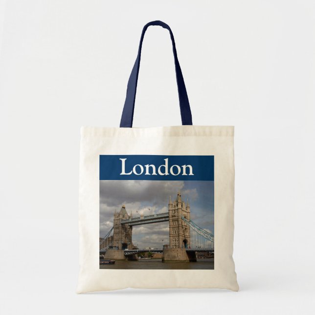 Tower Bridge, London Tote Bag Tragetasche (Vorne)