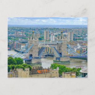 Tower Bridge London UK Postcard Postkarte