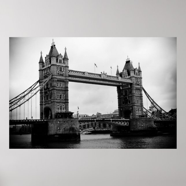 Tower Bridge, London, UK Poster (Vorne)