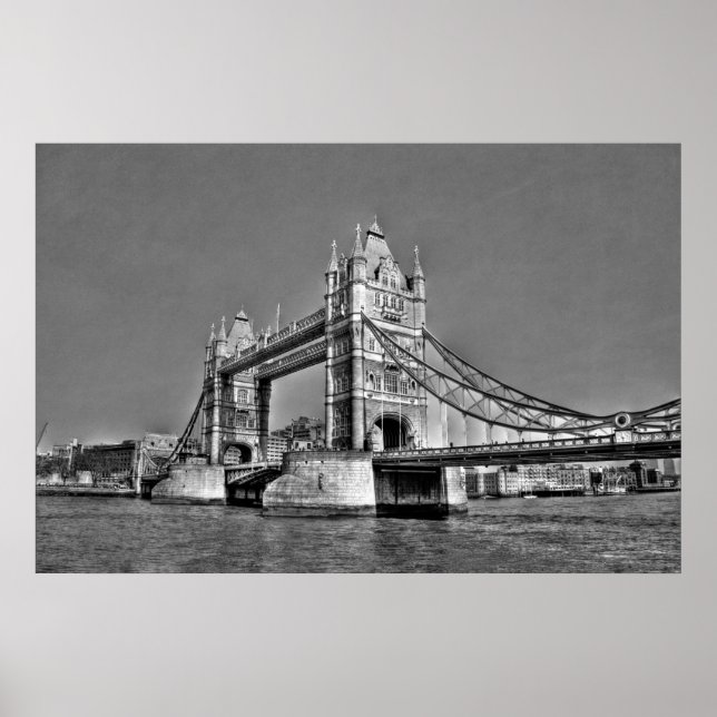 Tower Bridge - London UK Poster (Vorne)