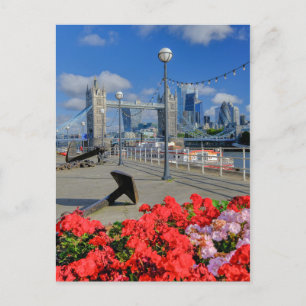 Tower Bridge, London, UK Postkarte