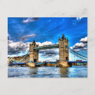 Tower Bridge Postkarte