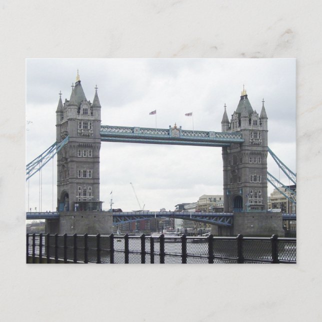 Tower Bridge Postkarte (Vorderseite)