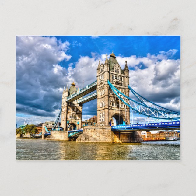 Tower Bridge Postkarte (Vorderseite)