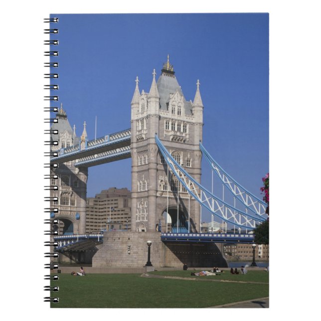 Tower Bridge, River Thames, London, England Notizblock (Vorderseite)