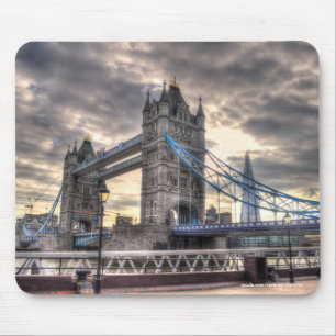 Tower Bridge & The Shard, London, England Mousepad