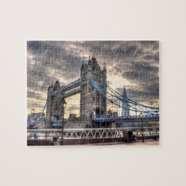 Tower Bridge & The Shard, London, England Puzzle (Horizontal)