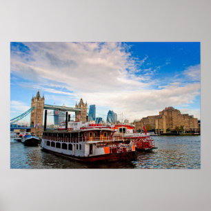 Tower Bridge Themse London Poster