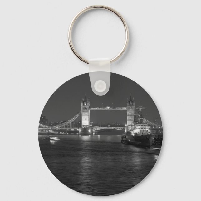 Tower Bridge und HMS Belfast Schlüsselanhänger (Vorderseite)