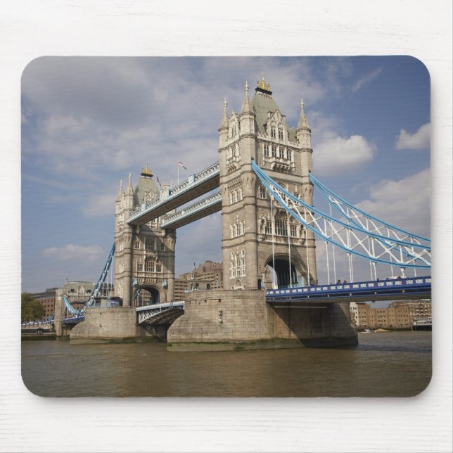 Tower Bridge und River Thames, London, Mousepad (Vorne)