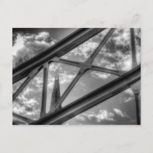 Tower Bridge und Shard Postkarte
