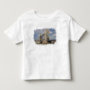 Tower Bridge und Themse, London, Kleinkind T-shirt