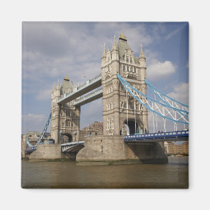 Tower Bridge und Themse, London, Magnet