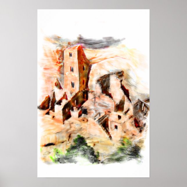 Tower House Poster (Vorne)