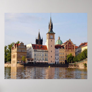 Tower in Prag Poster