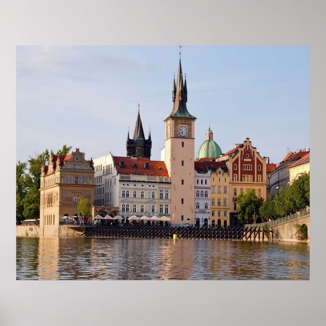 Tower in Prag Poster (Vorne)