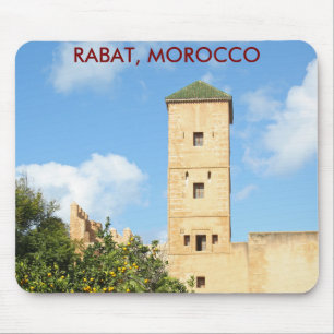 Tower in Rabat, Marokko Mousepad