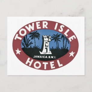 Tower Isle Hotel Jamaika BWI Postkarte