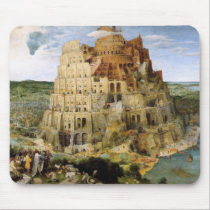 Tower of Babel - Peter Bruegel Mousepad