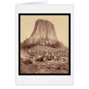 Tower of Devil von West Side WY 1890