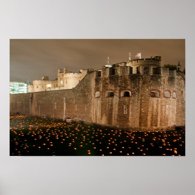 Tower of London Beyond the Deepening Shadow Poster (Vorne)
