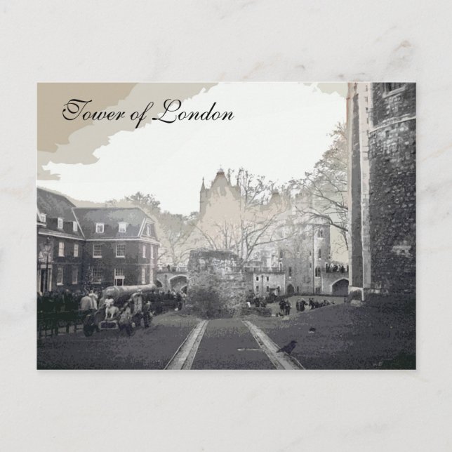 Tower of London By Alexandra Cook alias Linandara Postkarte (Vorderseite)