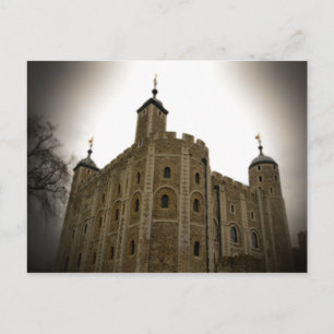 Tower of London - Castle Postcard Postkarte