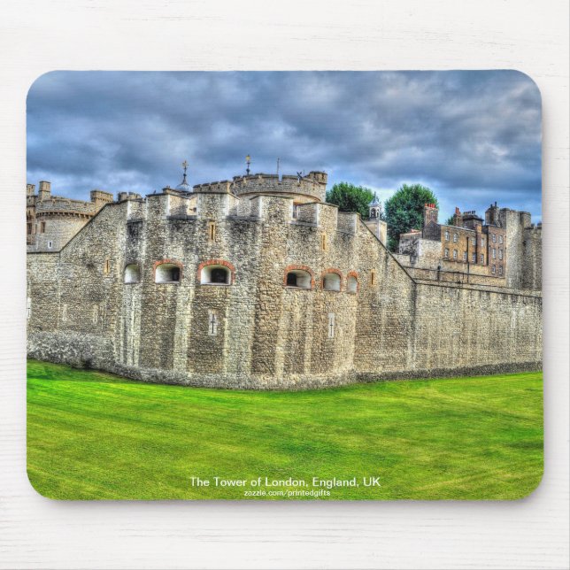 Tower of London, England, Großbritannien Mousepad (Vorne)
