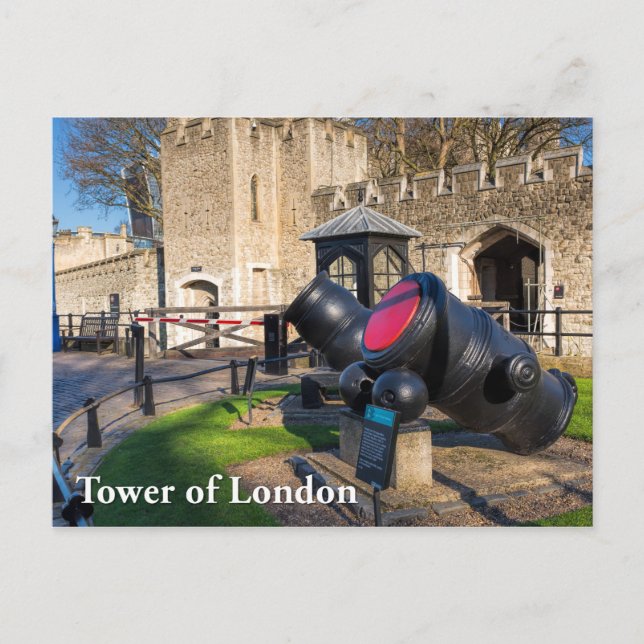 Tower of London, England Postkarte (Vorderseite)