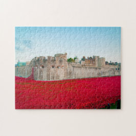 Tower of London November Poppies Puzzle
