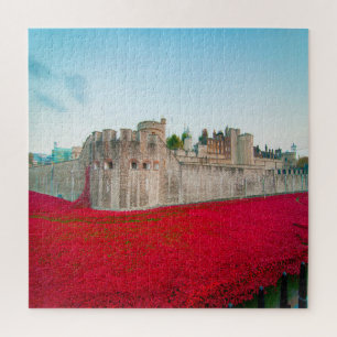 Tower of London November Poppies Puzzle
