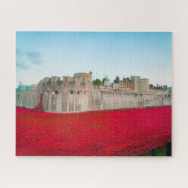 Tower of London November Poppies Puzzle