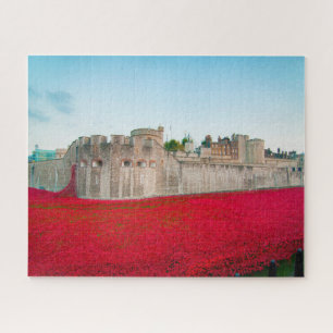 Tower of London November Poppies Puzzle