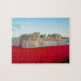 Tower of London November Poppies Puzzle