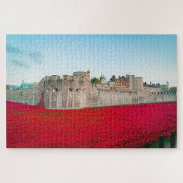 Tower of London November Poppies Puzzle