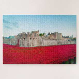 Tower of London November Poppies Puzzle