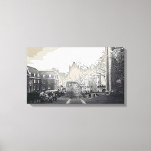 Tower of London Vintag Black and White Leinwanddruck