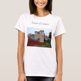 Tower of London Women's kurzes Shirt mit Ärmeln
