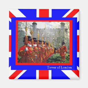 Tower of London Yeomen Warders (Beefeater Guards) Magnet