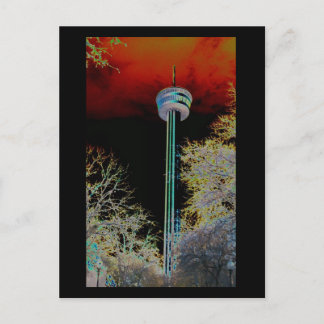 Tower of the Americas Serie Postkarte